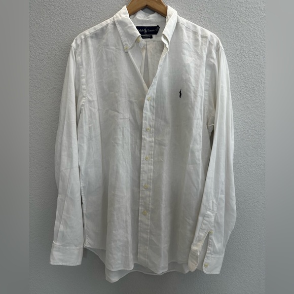 Mens white woven - Picture 1 of 4